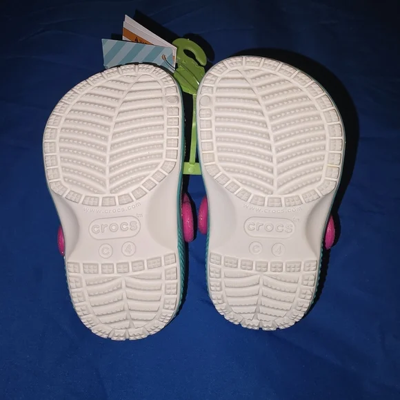 CROCS LOL Doll Pink and White Playful Clogs - Picture 3 of 8